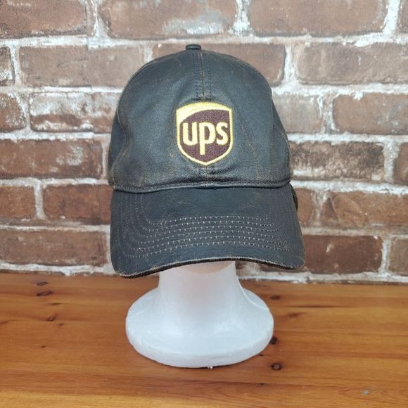 Vintage Leather Ups Hat - Picture 3 of 11